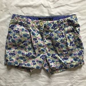 Mini Boden girls size 10 floral shorts
